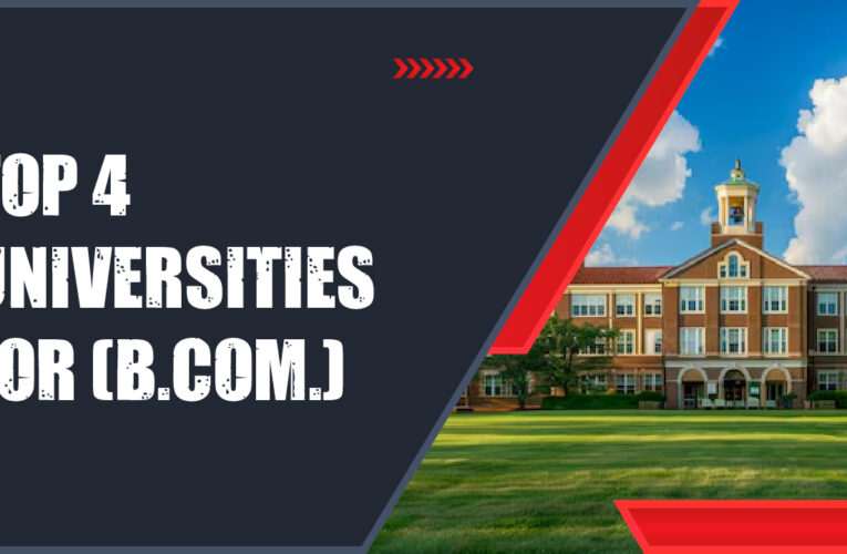 Top 4 Universities for Bachelor of Commerce (B.Com.) Students in the USA